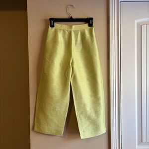 Allison Taylor Lime Checkered Top